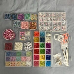 Bracelet Bead Craft & Tool Set